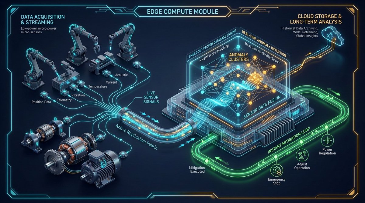 McObject's tweet photo. "5 Ways eXtremeDB's Edge Client and ANN Indexing Transform Industrial IoT" highlights how eXtremeDB's 8KB Edge Client and ANN indexing work together to enable #predictiveanalytics and autonomous decision-making directly on #embeddeddevices.
https://t.co/dj8QQv6Kzj
#IIoT #EdgeAI https://t.co/ejURO1R9fu