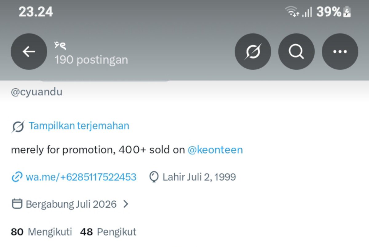 cyuandu's tweet photo. wts this acc BA masuk HT MT, harga 39k dapet akses email #zonauang 

taaaaags, jual akun htmt https://t.co/yyKiz9oo2I