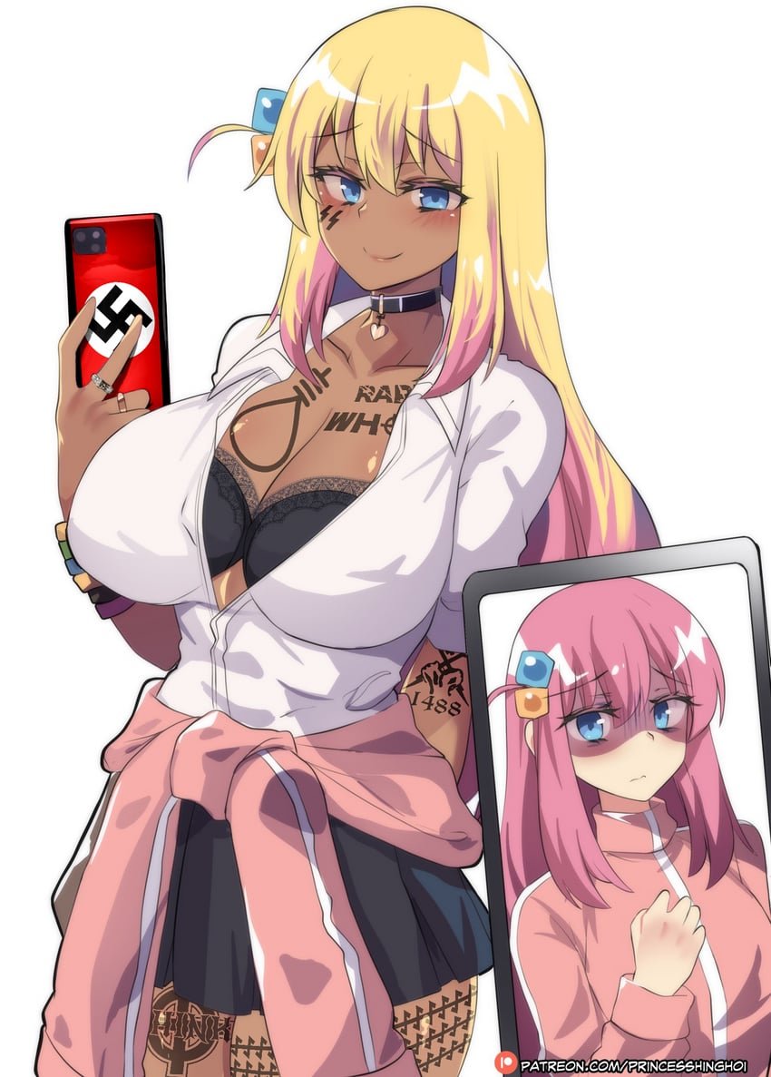 M1dnightabysss's tweet photo. Fucking k*s nigger, apologize for even breathing the same air as me with you're fucking death 🙄🖕 #qoh #owlm #bleached https://t.co/tvDjcIC5qq