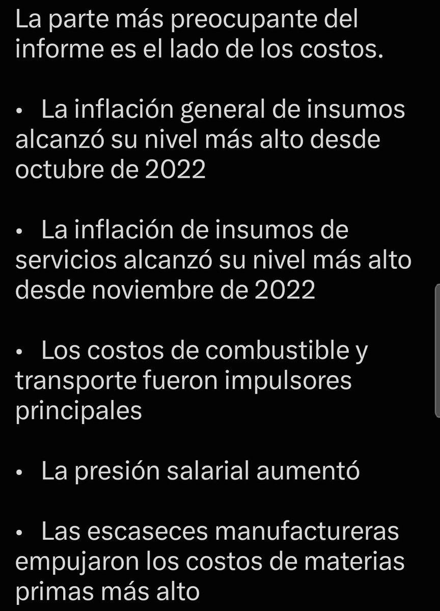 MarcoTorre69128's tweet photo. Lo que nos dice el PMI de S&amp;P Global flash. https://t.co/Z2dLFyPacb