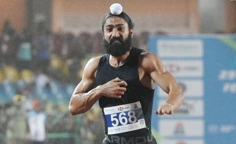 CricCrazyJohns's tweet photo. Gurindervir Singh on Bharat Army Podcast:

"Knowing that people are coming to see us makes me want to run even harder." 

Nice to see Bharat Army supporting all Indian Sports-persons at the Asian Games 👏 https://t.co/B91C7kftv0