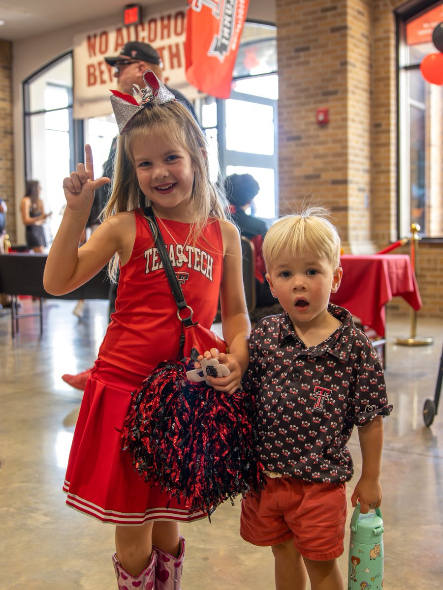 TTUAlumniAssoc's tweet photo. Game days are better with the whole family! β€οΈπ
Kids under 18 get in FREE at Frazier Alumni Pavilion with any current TTAA member. All Red Raiders are welcome to join. Come see us before kickoff!
#OneOfUs https://t.co/Q6hLmqnFzA