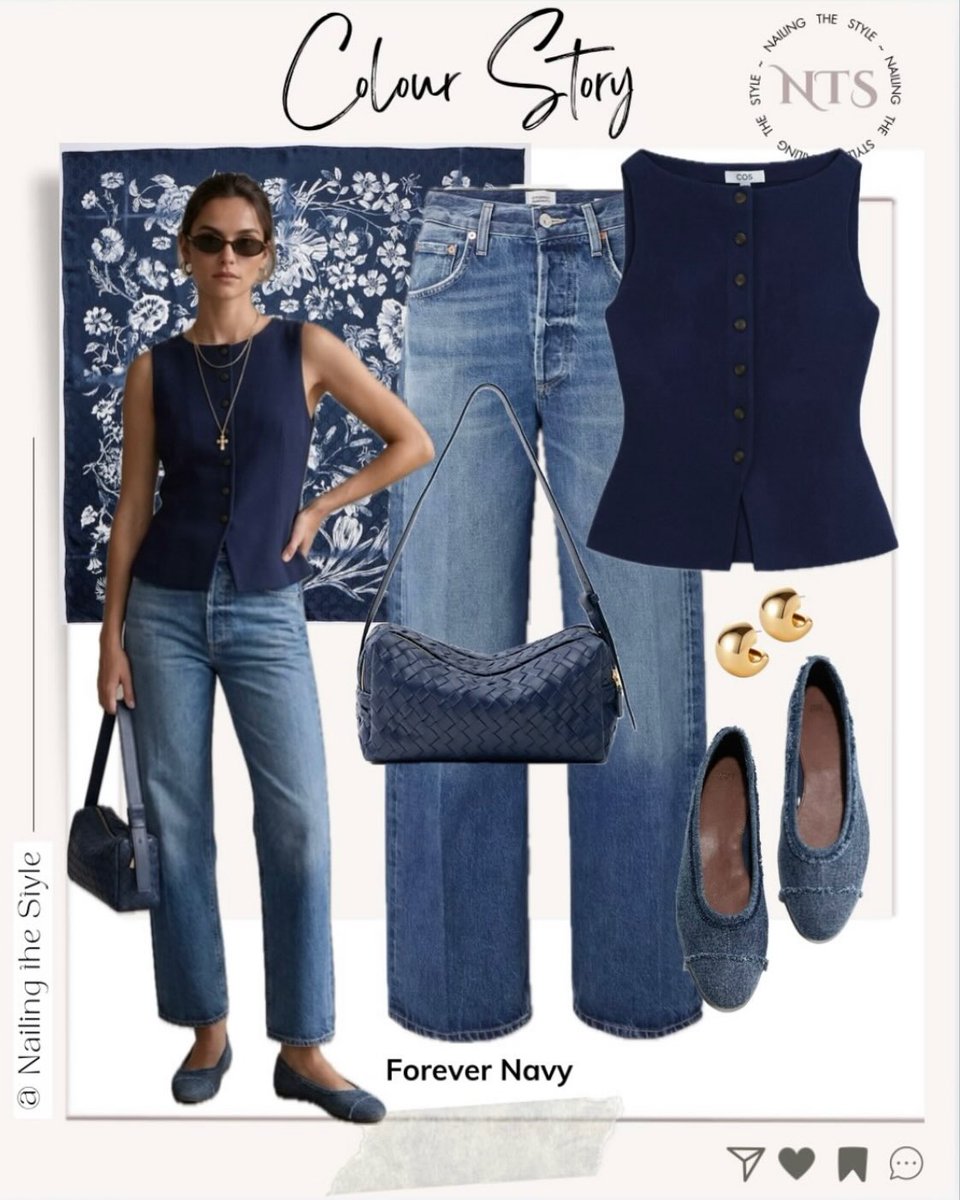 VivanBlackhah's tweet photo. Sunday Rewind: Navy from Summer to Early Autumn

Comment “LINK” and follow me to receive my LTK by DM. Find all my looks there, plus linked items and alternatives in my bio. Which look is your favourite? Save for later and share with friends. https://t.co/TYNaq48c3t