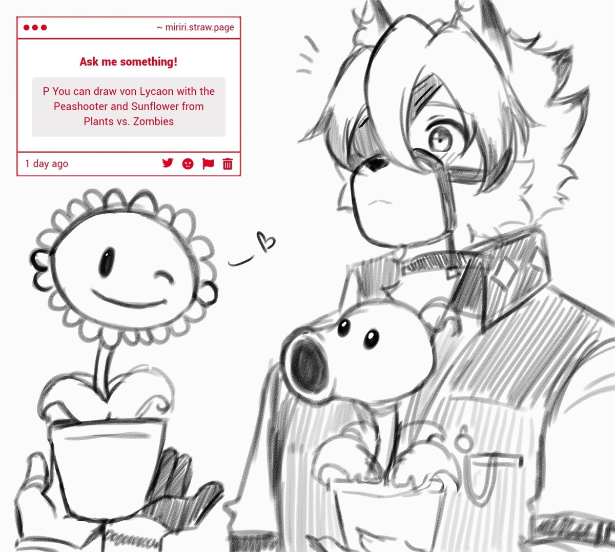 __mxriugu's tweet photo. Someone kept requesting me this and I surrendered (this is how I found out people ship these 2 plants) https://t.co/UvHBlFBnuJ