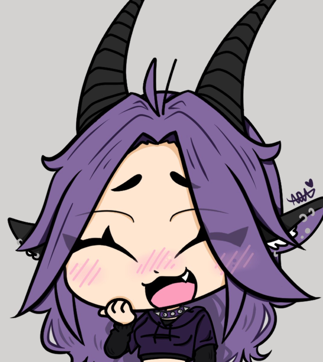 emrald_nova's tweet photo. *laughing at the same meme for the 56th time*
Nova will laugh at the same 5 jokes as if she heard it for the first time
#vtuber #pngtuber #emote #twitch #twitchemote #purple #oc #chibi #demongoat https://t.co/ZpE2tmVcMC