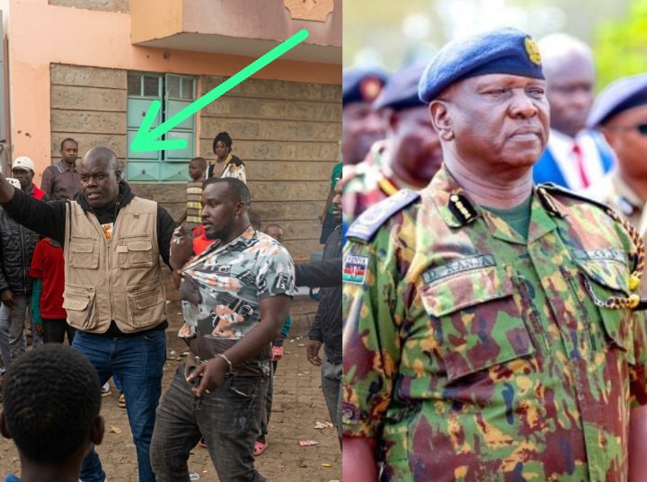 CopShakurkihara's tweet photo. This DCI officer should be the first one to be arrested for the murder of Antony Ochieng. Victor Ochieng might have been a carjacker, but dying in the hands of the police is not acceptable.

Antony Ochieng was arrested in Githurai by detectives from Kasarani Police Station. Today, he has been reported dead. The police say it was an accident. What accident?

This is the second person dying in the hands of the police in a week.

We are calling upon the Inspector General of Police to order the arrest of those responsible.