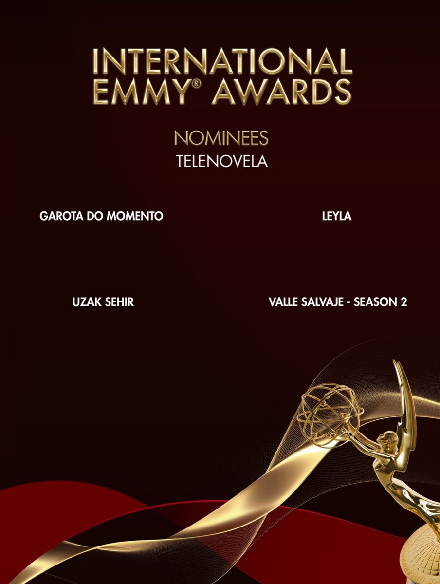 CBayselBrasil's tweet photo. 🏆 #LeylaHayatAşkAdalet  foi indicada a “Melhor Telenovela” no International Emmy Awards 2026.  👏🏻

#CemreBaysel https://t.co/JHI8wlOvXW