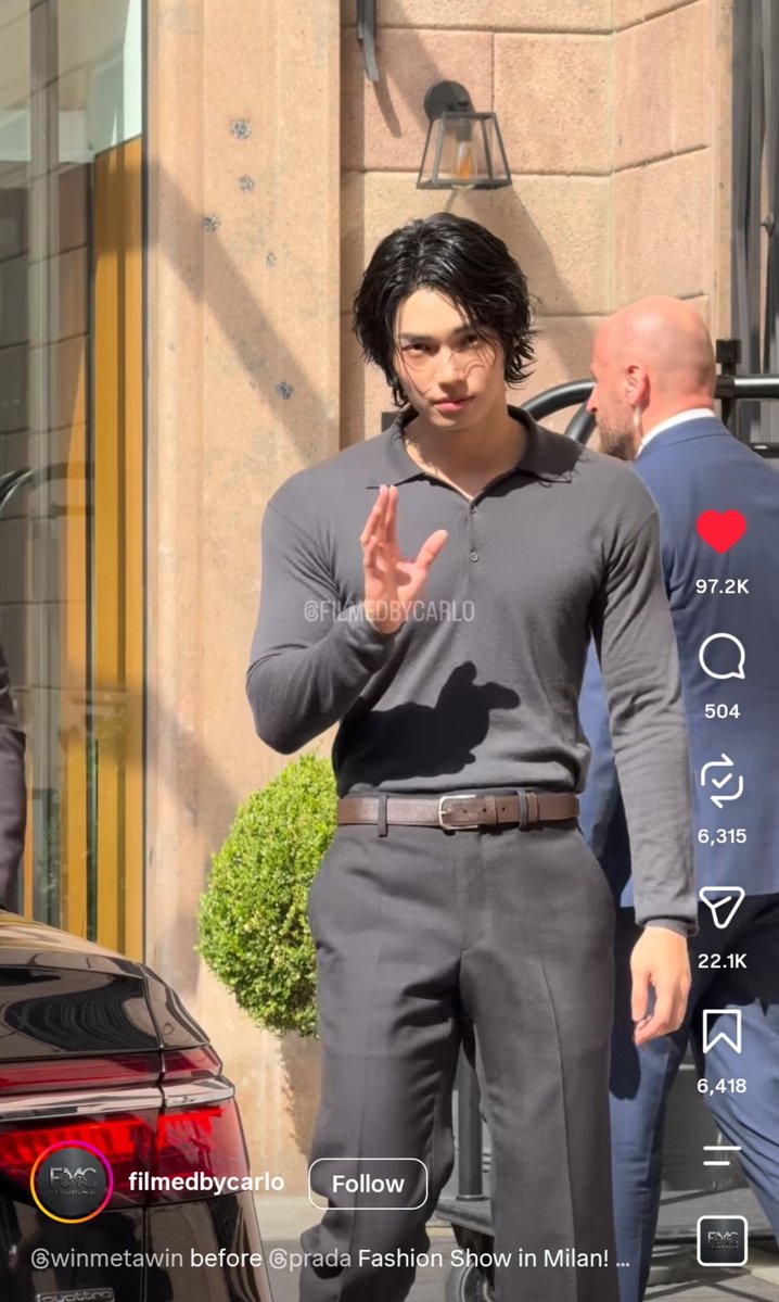 psjnoona's tweet photo. this reels already getting 97k likes and 900k views 😄🤟🏻

🖇 https://t.co/AHkAugRt8h

WIN DEFINES PRADA SS27
#PRADASS27xWIN
#PRADASS27
#PRADA @Prada
#winmetawin @winmetawin https://t.co/pvQQQ3ea5l