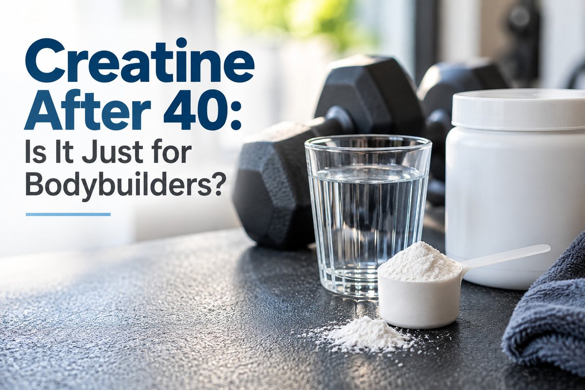 CRPainFree's tweet photo. 💪 Creatine After 40: It’s Not Just for Bodybuilders!

When you hear creatine, you might picture bodybuilders and crowded weight rooms—but there’s a lot more to it.

As we get older, maintaining muscle, strength, mobility, and independence becomes increasingly important. And researchers are also studying creatine for something that may surprise you: memory and cognitive health. 🧠

In our newest blog, we take a closer look at:

💪 Creatine and maintaining muscle after 40
🏋️ Strength and resistance training
🧠 Memory and cognitive function
⚖️ Weight gain and kidney concerns
🥄 How much people typically take
🌿 The role of creatine in healthy aging

Creatine isn’t just about building bigger muscles—the bigger goal as we age is staying strong, active, mobile, mentally sharp, and independent.

👉 Read our newest blog to learn more:
https://t.co/0NWAZB7Yvk

#Creatine #HealthyAging #Over40Health #MuscleHealth #StrengthTraining #BrainHealth #StayActive #CedarRapidsPainAssociates #CedarRapids