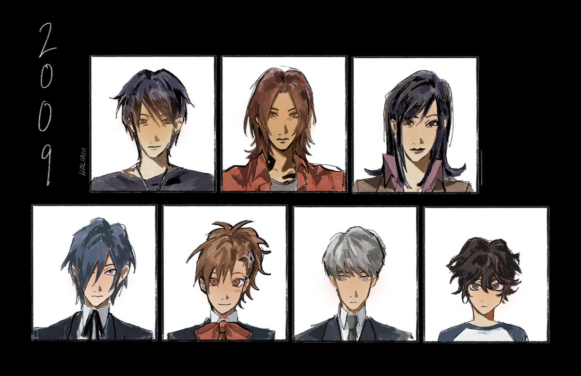 haliaiii's tweet photo. Passage of time #persona #P30th https://t.co/ZCN4yGmeut