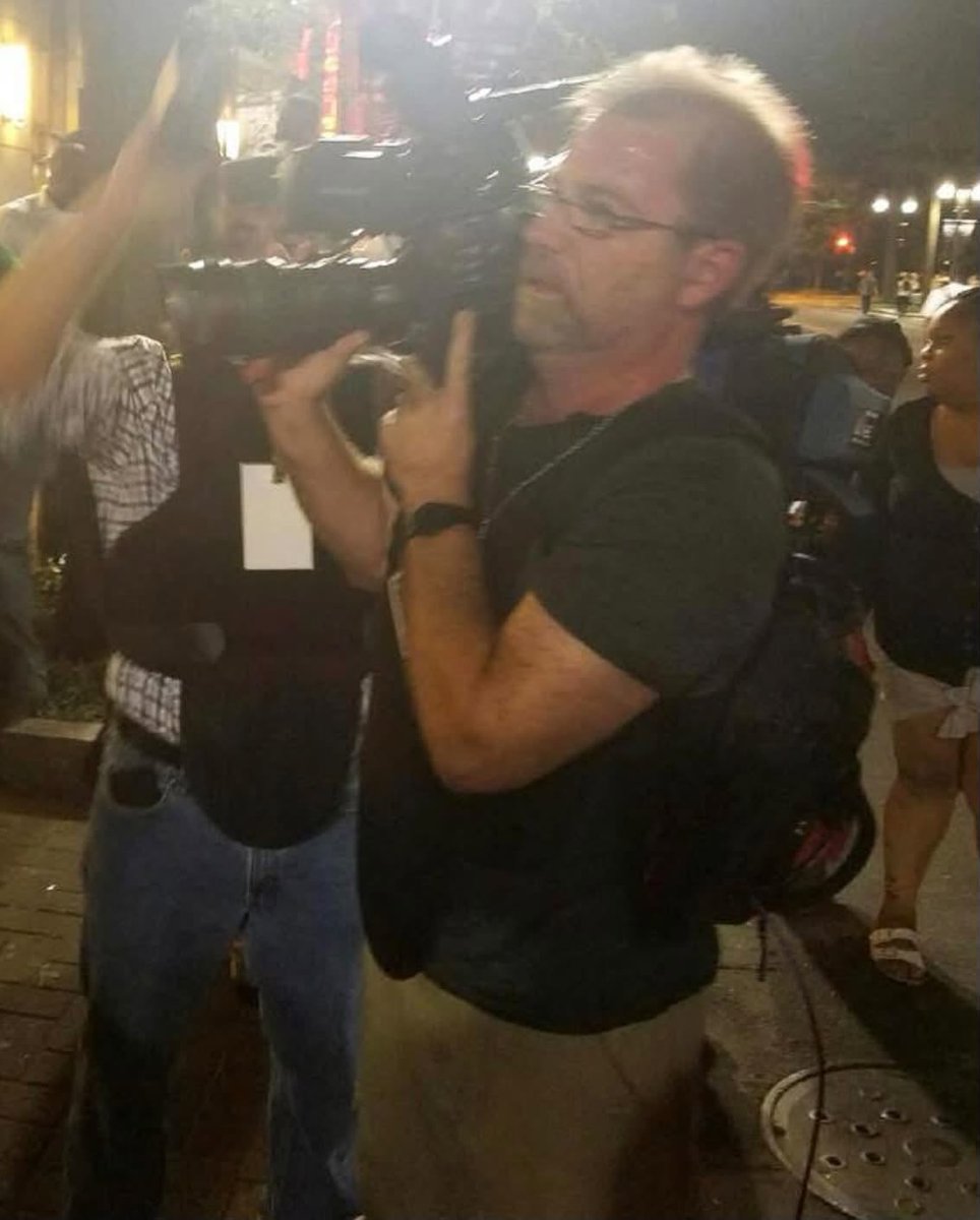 Lenslinger's tweet photo. Ten years ago this week I covered the protests that followed the fatal police shooting of Keith Lamont Scott in Charlotte. 

It was the first time I had to wear a bulletproof vest in the name of news and hopefully the last.

Now go be good to somebody who looks nothing like you. https://t.co/Xnk2cVMQdg