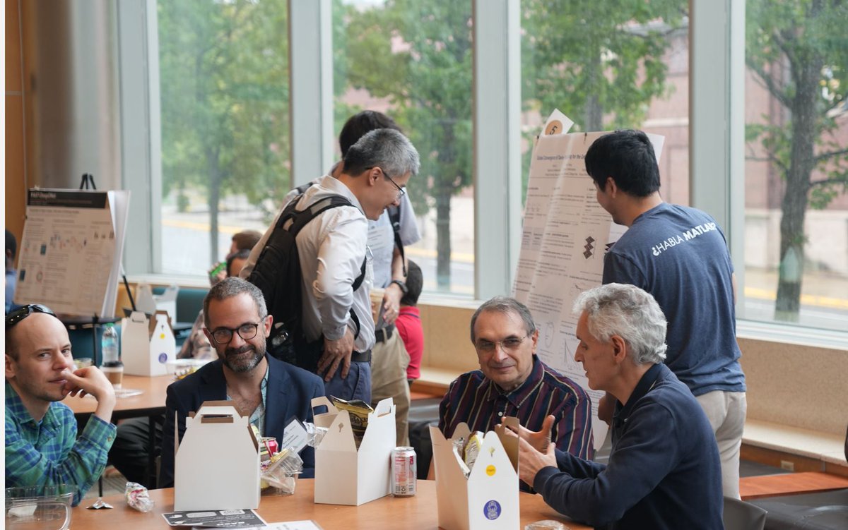 Purdue_Math's tweet photo. This weekend, Purdue welcomed the math community to the 2026 SIAM Great Lakes Section Annual Meeting. GLSIAM 2026 brought researchers together to share ideas and explore advances spanning differential equations, computation, data science, &amp; much more. https://t.co/VTxaqrPCt9 https://t.co/BUeFXk1ruf
