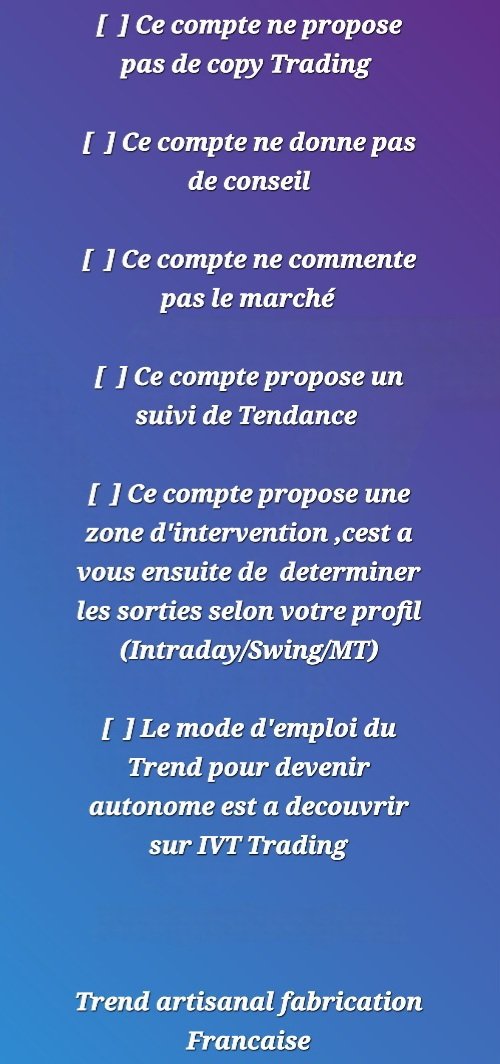 FernandaTrend8's tweet photo. On approche des 5000 Followers en moins de 4 mois , juste un rappel pour les nouvelles et nouveaux

Aucun  IA pour mon Trend

Aucun artifice dans mes propos , j'ecris comme je parle  

Le Trend est pas fiable a 100% , il y aura du dechet

Merci 😘🙏👇 https://t.co/KQ8EiTJmlH