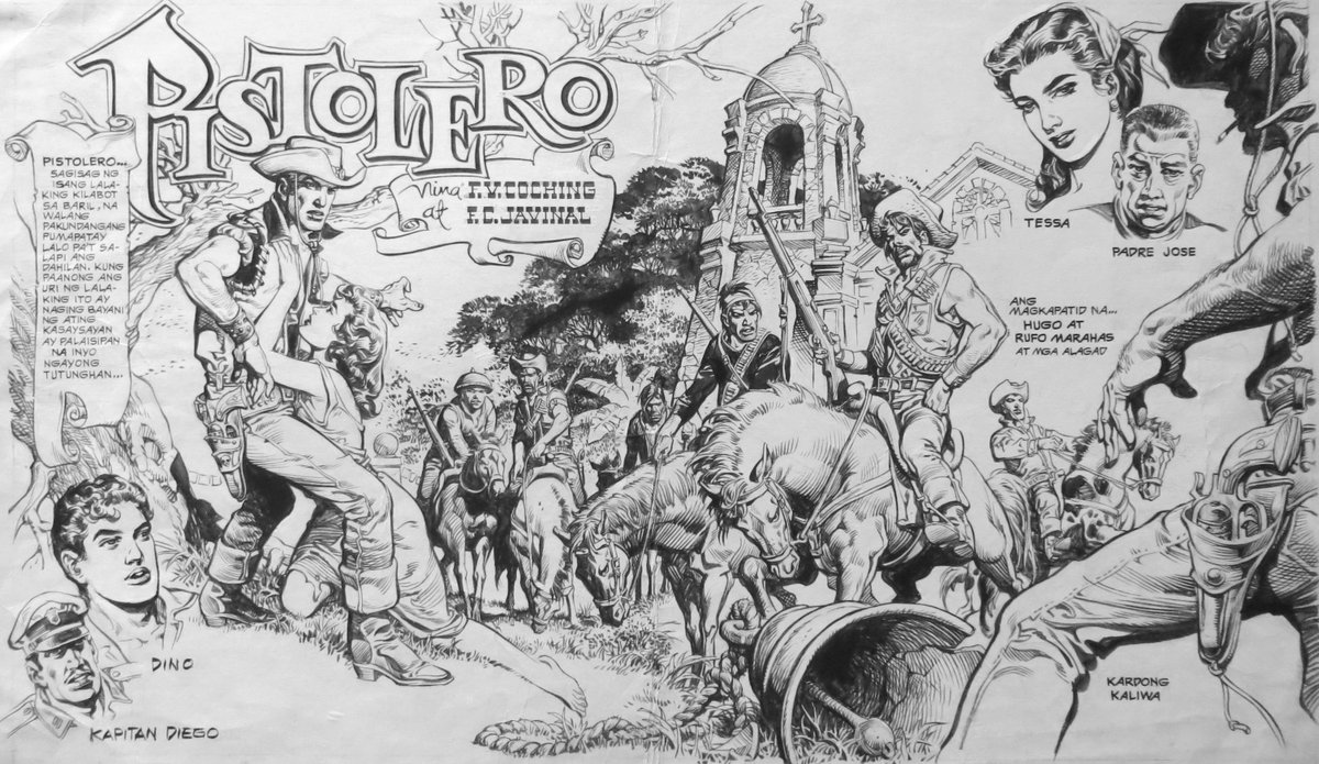 DavidCastel's tweet photo. FRANCISCO COCHING
Tra gli artisti filippini più popolari e prolifici spicca Francisco V. Coching (1919-1998). #coching #filippine #fumetti https://t.co/wb3pkd4bIX