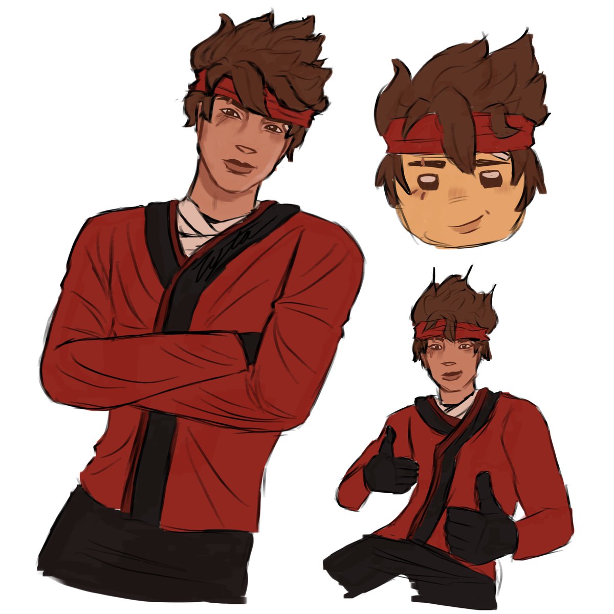ZytaTrix's tweet photo. NINJAGO | kai https://t.co/S78PYb5Ce5