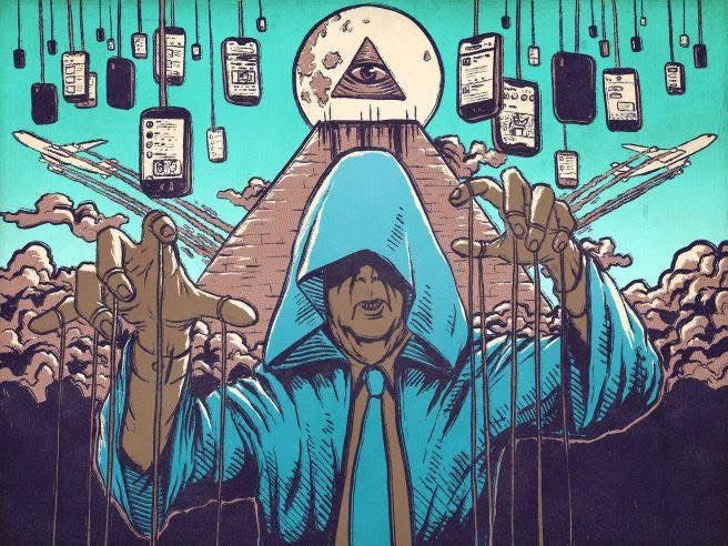 OutlawsPoetic's tweet photo. “The main thing that I learned about conspiracy theory, is that conspiracy theorists believe in a conspiracy because that is more comforting. The truth of the world is that it is actually chaotic. The truth is that it is not The Iluminati, or The Jewish Banking Conspiracy, or the Gray Alien Theory. 

The truth is far more frightening - Nobody is in control. 

The world is rudderless.”

—Alan Moore