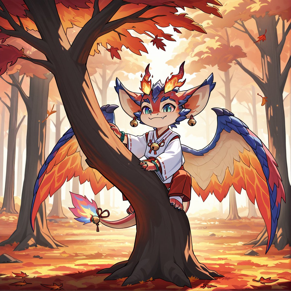sersew2's tweet photo. #斯莫德 #纳尔 #furry 枫叶与秋 https://t.co/s5n6NKowyy