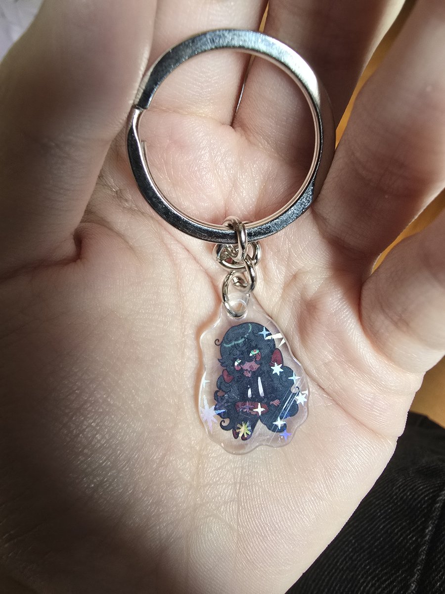 plusjealousy's tweet photo. You are the smallest keychain EVER https://t.co/d1ZtVcooCl