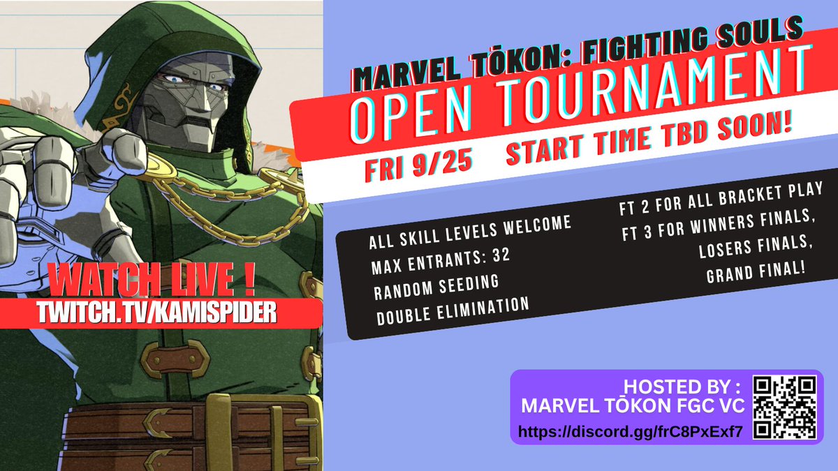 GottoFishu's tweet photo. A small grassroots place I've been help supporting is currently making its first open tournament to the public, making its way on Friday 25th! 

Join the space!
https://t.co/hZBSmzJKqI https://t.co/0FvNv6I2s9