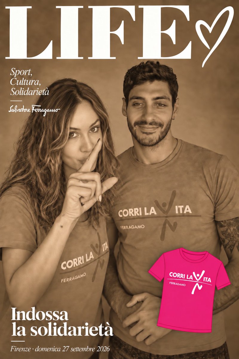 happyhelevier's tweet photo. Domenica 27/09/2026  Firenze: Sport, Cultura Solidarietà 🤍🤍 👉https://t.co/KZY5reDxDl #HelenaPrestes #JavierMartinez @Ferragamo https://t.co/Wq2kjnqHxv