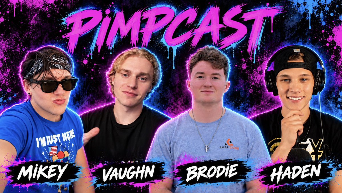 NotMikeHarlow's tweet photo. Tomorrow! 9pm ET! We live with these sexy bitches! @VaughnMColeman, @ReelHadenBaker, &amp; @RealityRival 🔥 

Set ya reminder! 🔗⬇️ https://t.co/hJKqf8dmqO