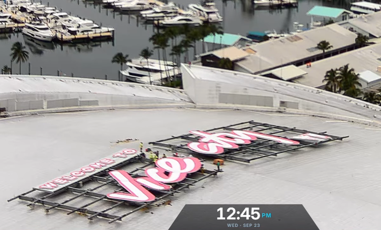 VICEXGTA's tweet photo. the final touches on the GTA sign.
#GTAVI #GTA6 #RockstarGames https://t.co/QW0NMGQq6v