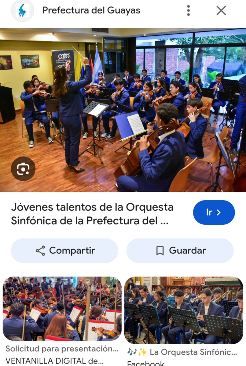 SofiaEspinRC's tweet photo. Para esto querían la Prefectura de Guayas? 😱

Acabo de conocer que la Prefectura de Guayas del partido de Gobierno ADN, cerró de manera abrupta el proyecto "Guayas Sinfónica", afectando a 1200 niños, niñas y jóvenes, inclusive niños y niñas con discapacidad, en 6 cantones de Guayas, que eran parte de tres orquestas sinfónicas infantiles y juveniles.

¡Incluso les han quitado sus instrumentos musicales! 💔

La práctica de las artes y el deporte, cumplen una función preventiva fundamental en la prevención de la violencia.

Cerrar estos espacios, es restar oportunidades a quienes menos tienen y los hace vulnerables al reclutamiento. 😠

¡Esto debe cambiar! 
En una gestión ciudadana esto debe corregirse inmediatamente.

¡Para nuestros niños, niñas y jóvenes todo! 

#GuayasVencerá #EcuadorVencerá #GuayasCambiará ✊🏼��