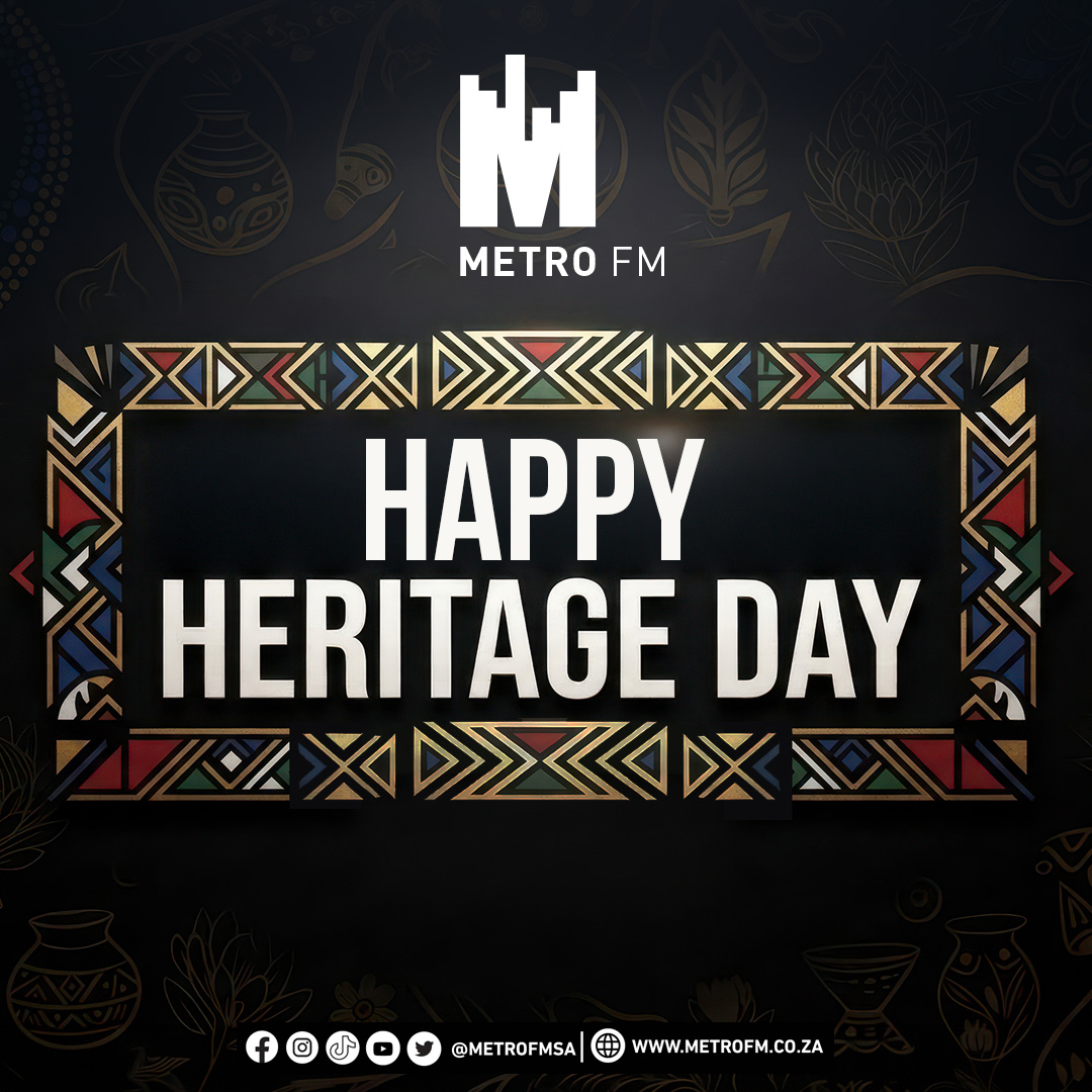METROFMSA's tweet photo. Happy Heritage Day, South Africa 🇿🇦. https://t.co/cZJ77yHKMj
