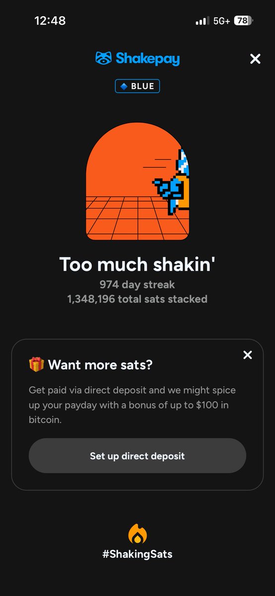 2Jordab's tweet photo. @shakepay Almost at 1000 https://t.co/9sq8rTIF4s