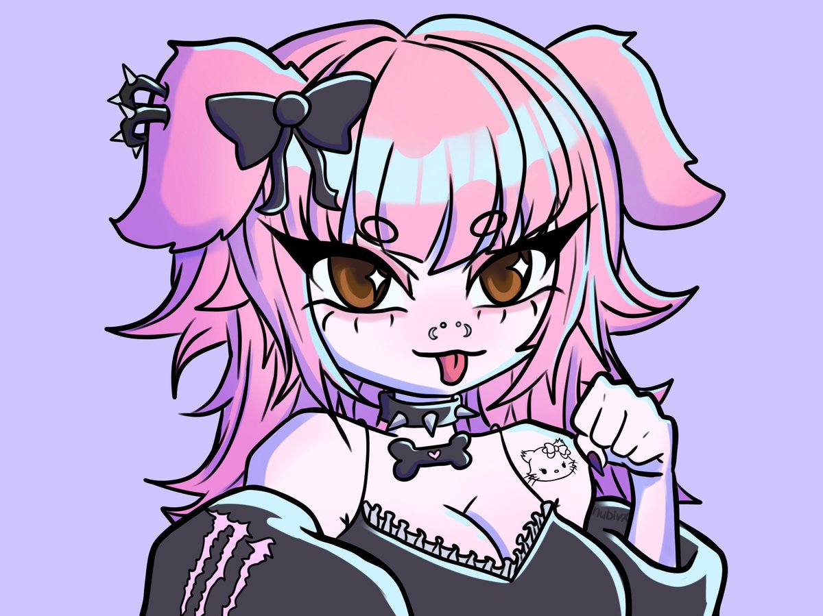 nubivx's tweet photo. pngmodel of @Nyahrie_  ✨🎀

#puppygirl #cuteart https://t.co/Fs8zuSUZpw