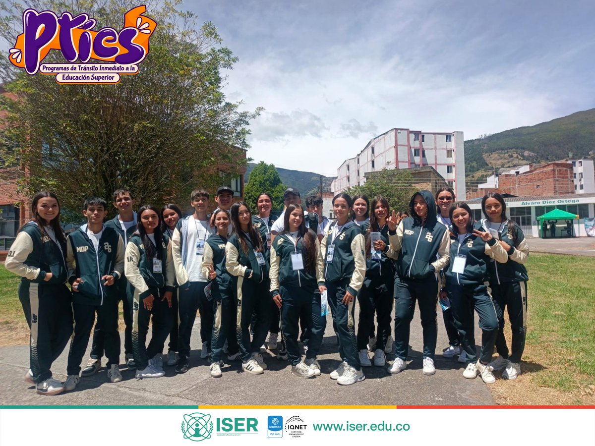 iser_oficial's tweet photo. Esta experiencia, enmarcada en el proyecto PTIES junto al @Mineducacion, busca que los jóvenes tomen decisiones informadas sobre su futuro académico. 
#InmersiónUniversitaria #Tarra https://t.co/TeAJhz6h7t