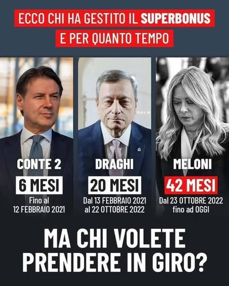 anna_querc71281's tweet photo. CHI HA GESTITO IL SUPER BONUS? https://t.co/emtprdue9y