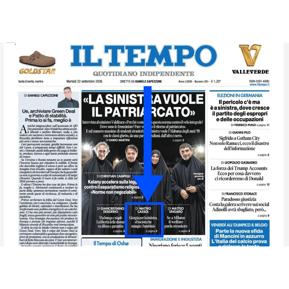 MatteoCassol's tweet photo. La campagna elettorale deve ancora cominciare e già manca l’aria nei rifugi antiaerei della sinistra: hanno finito gli allarmismi da mettersi. Sono comparsi lager, xenofobia, difesa della razza, «Se questo è un uomo», «sulla pelle di un milione di bambini»
@tempoweb di @Capezzone https://t.co/TGHLIHqheU