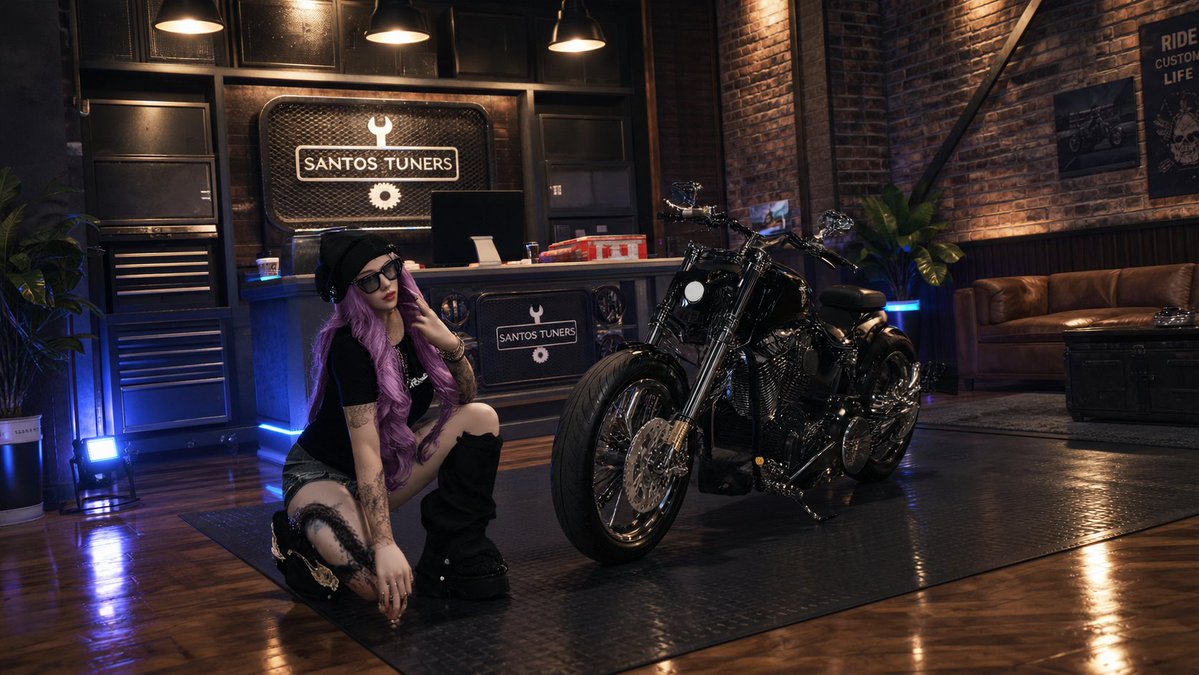 mero_mushoku's tweet photo. 新しく入ったオリジナルバイクかっこいい
見た目も音もいい
#SIFCITY https://t.co/8HkTIw77aR