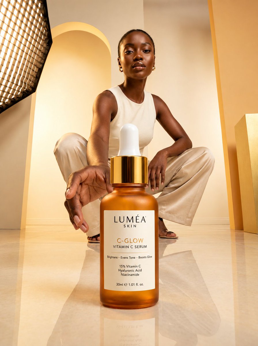 Divinevictory_N's tweet photo. Tried an AI advertising concept for LUMÉA SKIN. 

(Not a real brand—just an idea I brought to life.) https://t.co/EdslHj5ZQw