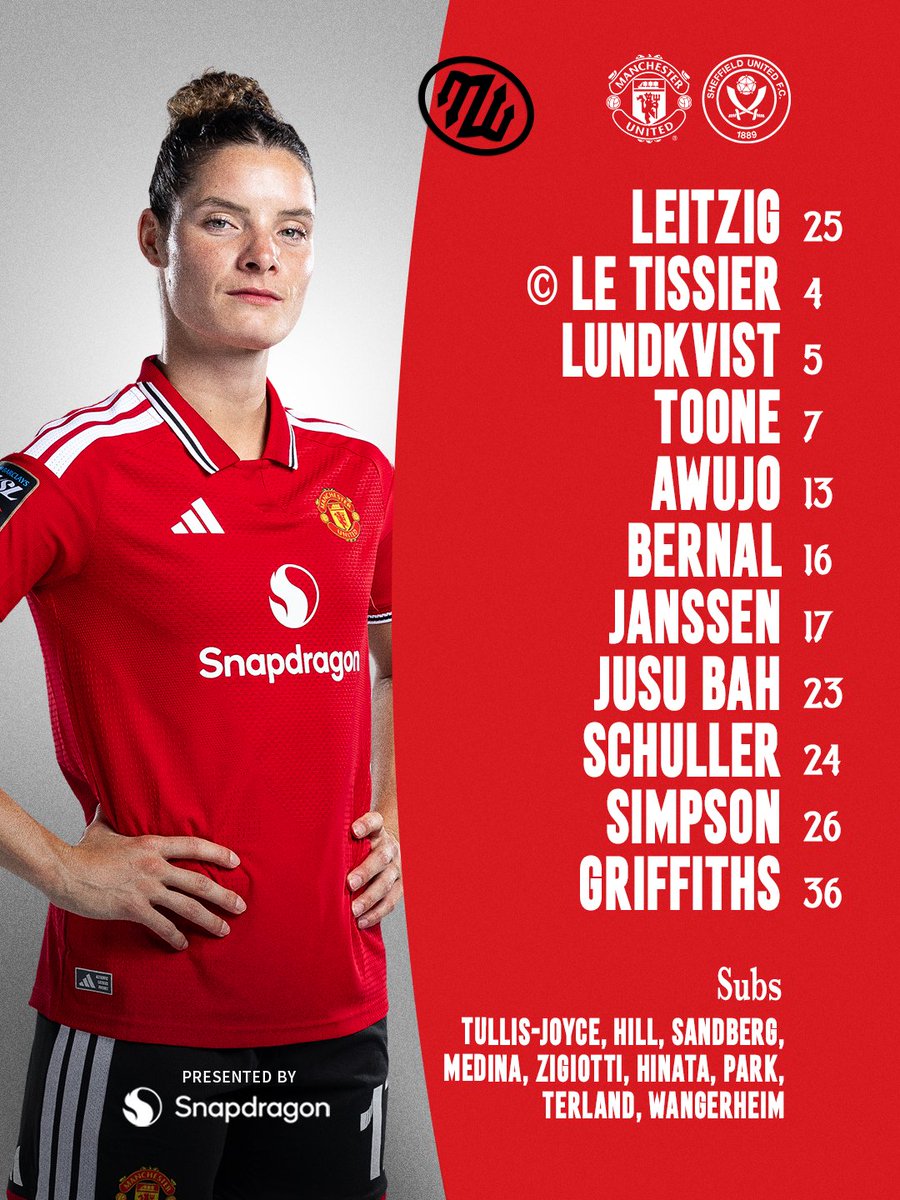 ManUtdWomen's tweet photo. Ready for tonight's match! 👊

📺 Watch LIVE on YouTube: https://t.co/QlW3LHYf8S https://t.co/0BPKTXd21G