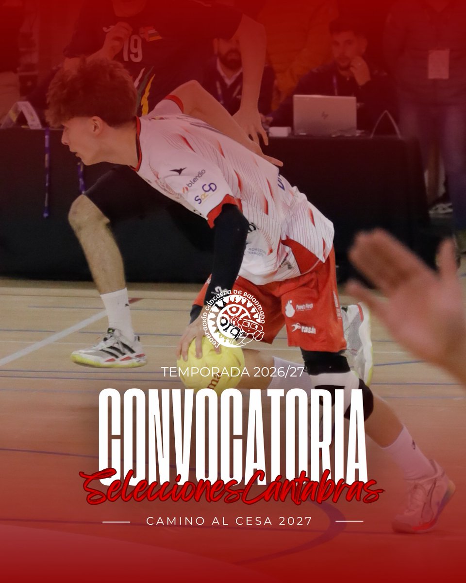 fcantabrabm's tweet photo. 🚨 𝐂𝐎𝐍𝐕𝐎𝐂𝐀𝐓𝐎𝐑𝐈𝐀 #SeleccionesCántabras

🔍 Consulta las convocatorias de las categorías infantiles, cadetes y juveniles masculinas y femeninas para los entrenamientos de esta semana.

➡️ https://t.co/oe2h7X8eER

🇵🇱 #TerritorioBalonmano https://t.co/UGJcGr6axv