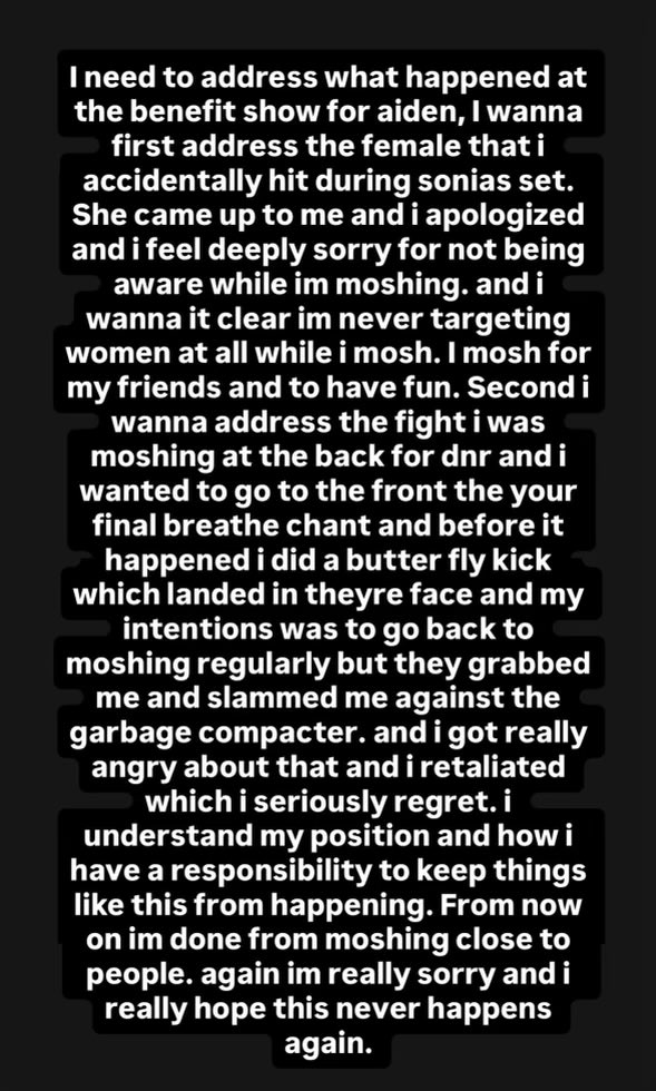 paradeofflesh's tweet photo. MOSH APOLOGIES Vol. 1 https://t.co/F0dQ5aD8TJ