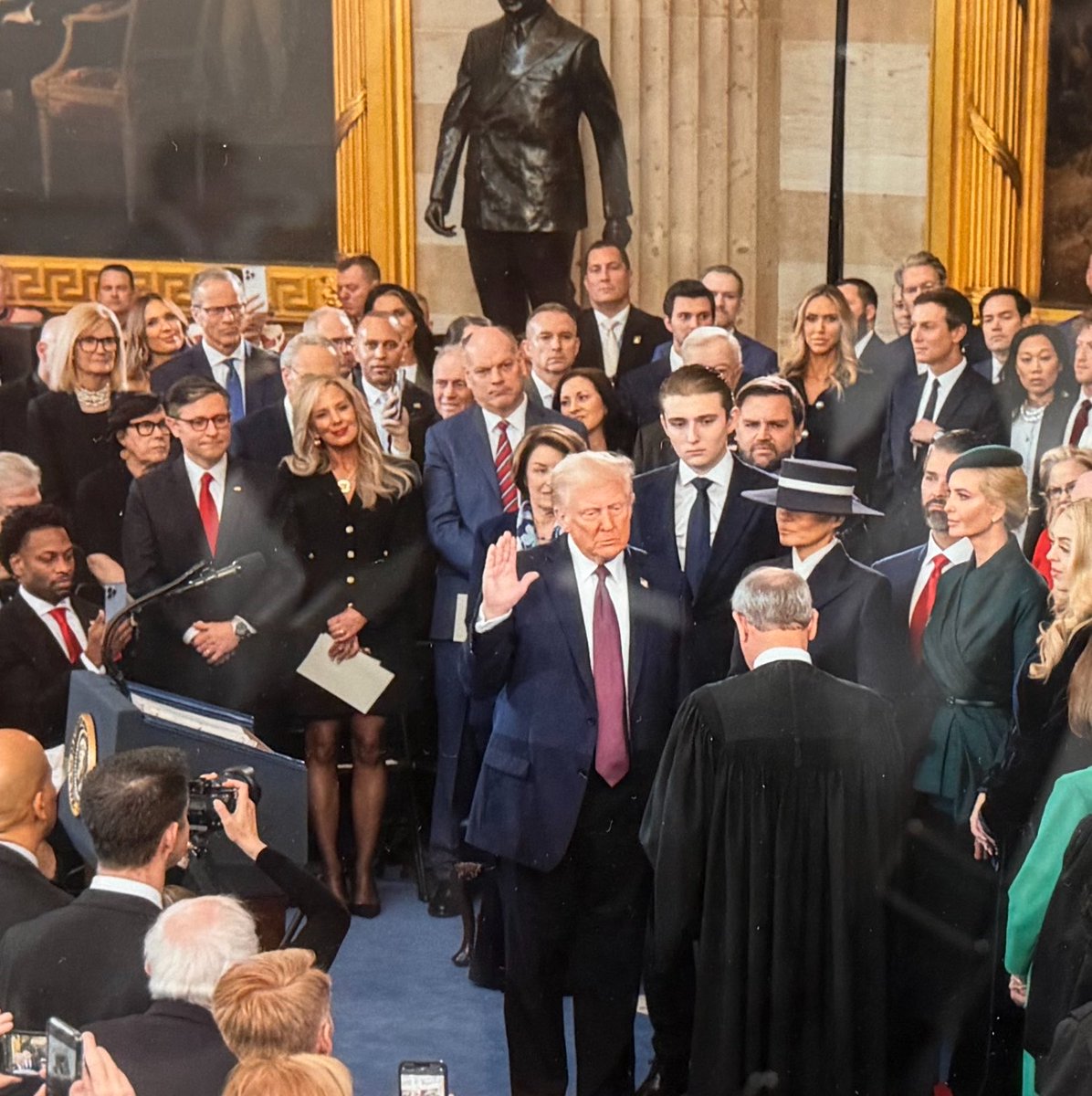 pastorzosewell's tweet photo. Can you find the
Preacher? @POTUS https://t.co/ir3wKjzaxF