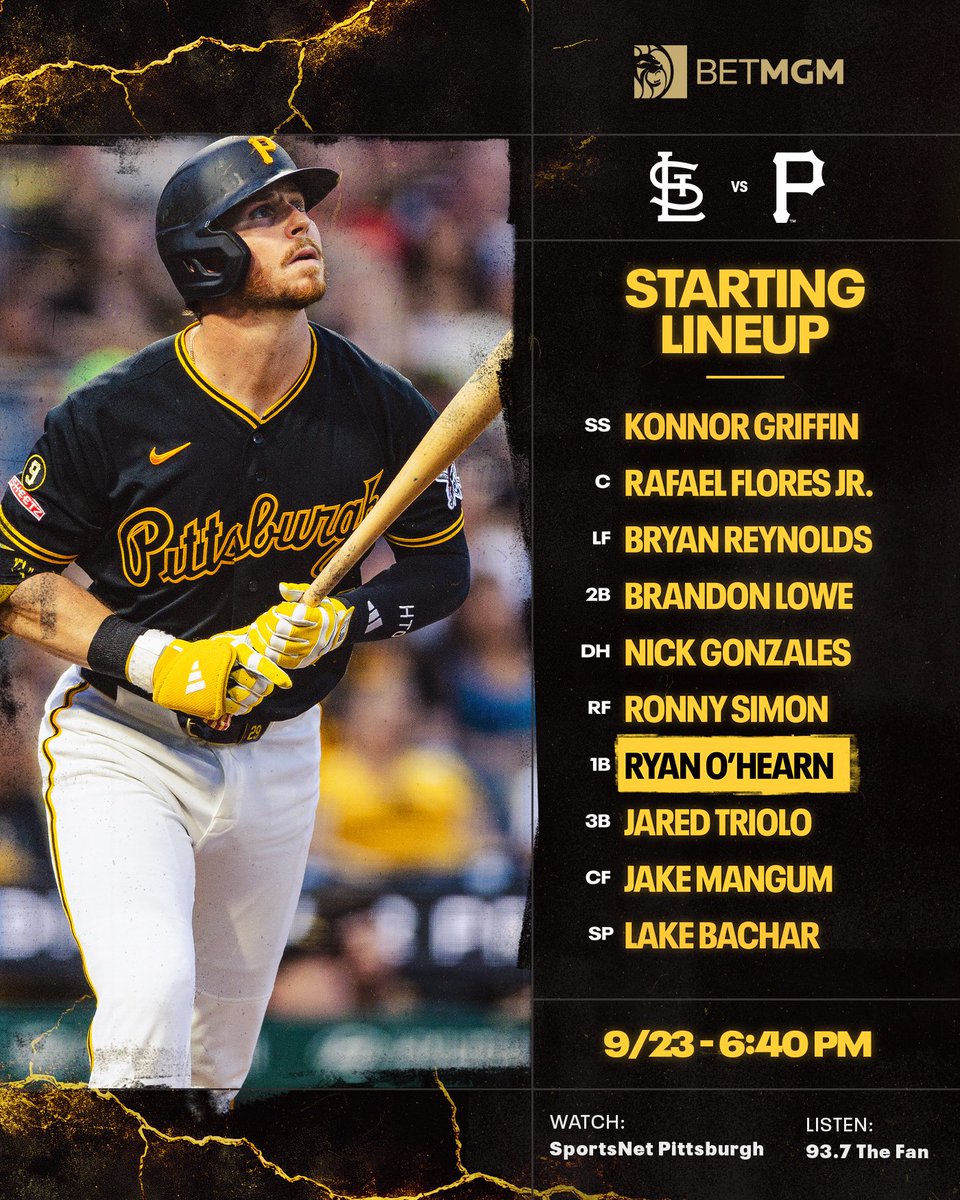 Pirates's tweet photo. 158/162. 

📺: @SNPittsburgh 
📻: @937TheFan https://t.co/BH13eYog0L