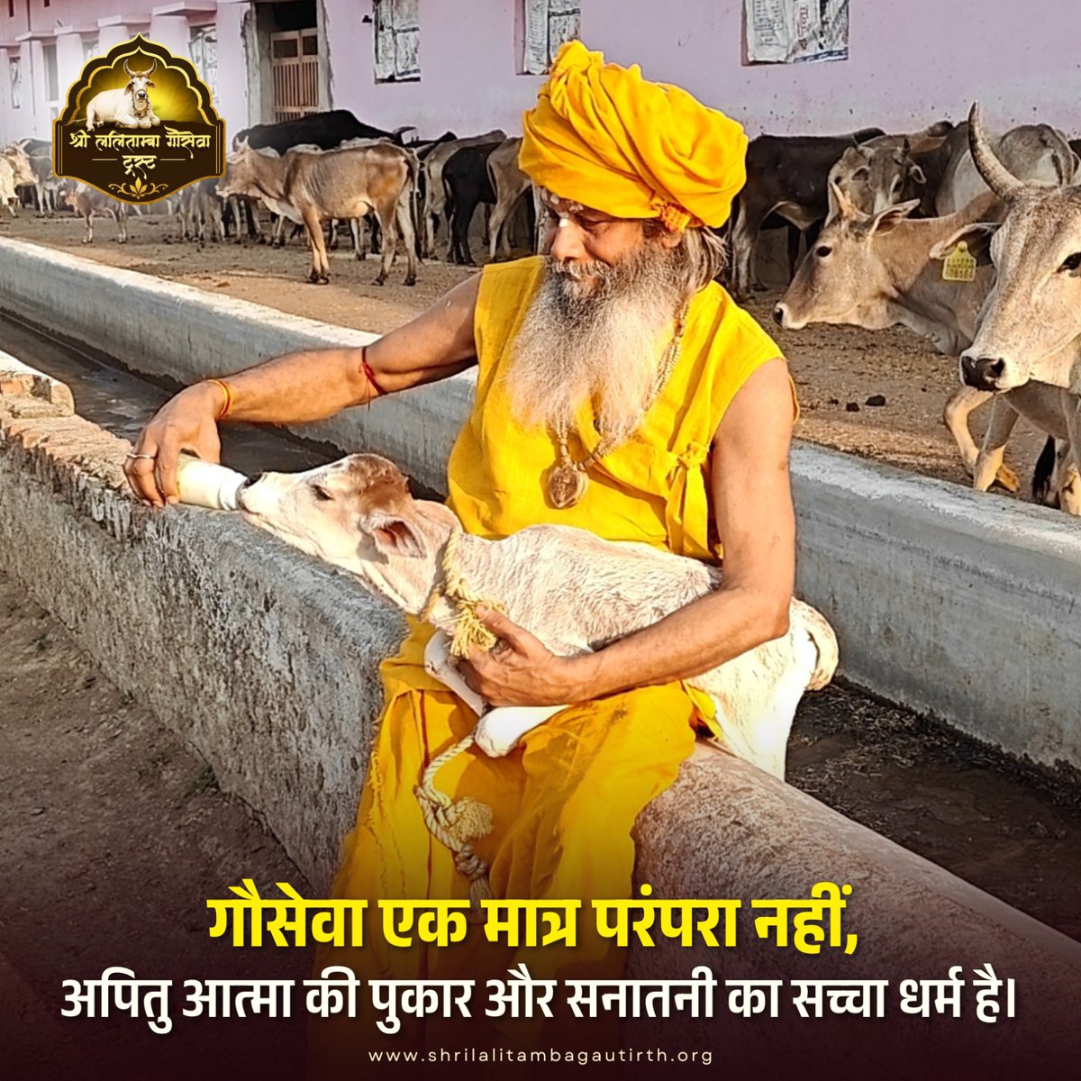 SLGautirth's tweet photo. 🐄🙏 गौसेवा केवल परंपरा नहीं, करुणा का भाव है।
भोजन, उपचार और संरक्षण में सहयोग देकर दया और सेवा को जीवन में उतारें। ❤️
Read More: https://t.co/83mClENgB6
Donate: https://t.co/Hl5pIXWX1x
#GauSeva #DonateForCows #GaushalaSupport #Seva #CharityIndia https://t.co/1WxfPDt0F3