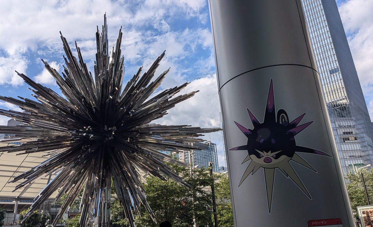 gotigotiko's tweet photo. 八重洲のポケモン https://t.co/OtnzENVCwP