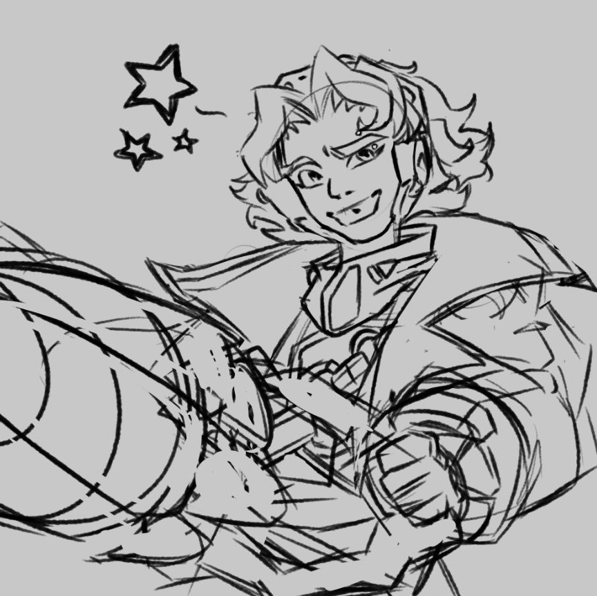 achovy_ow's tweet photo. venture doodle during class https://t.co/F59iSr2opC