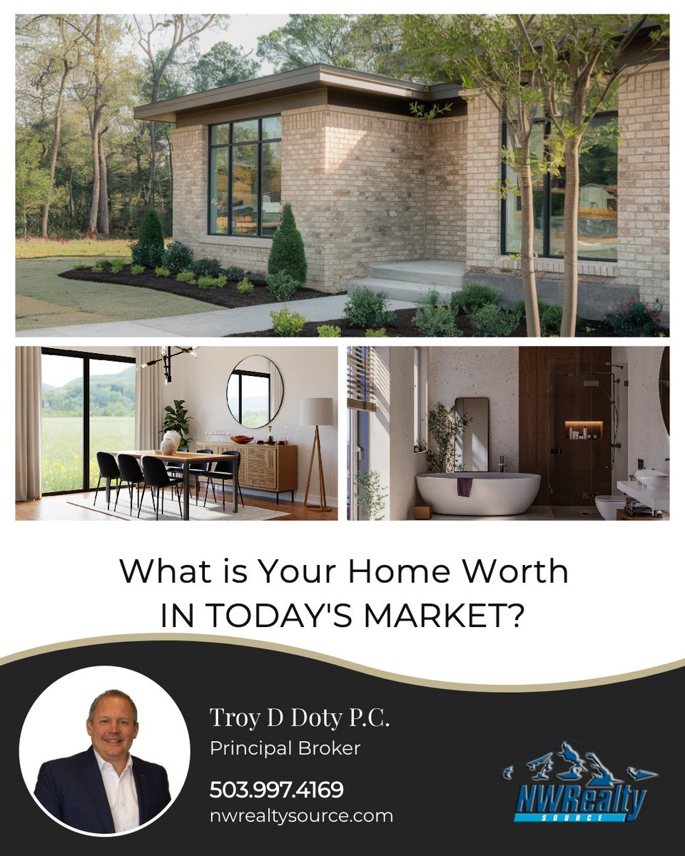 TroyDDoty's tweet photo. A professional home valuation gives you:
📊 A clear picture of today's market
🏠 Recent comparable sales
📅 A realistic price range
💡 Advice on preparing your home before listing

Whether you're planning to sell or curious, knowing your home's value is always worthwhile. https://t.co/ihFNKPBKYs
