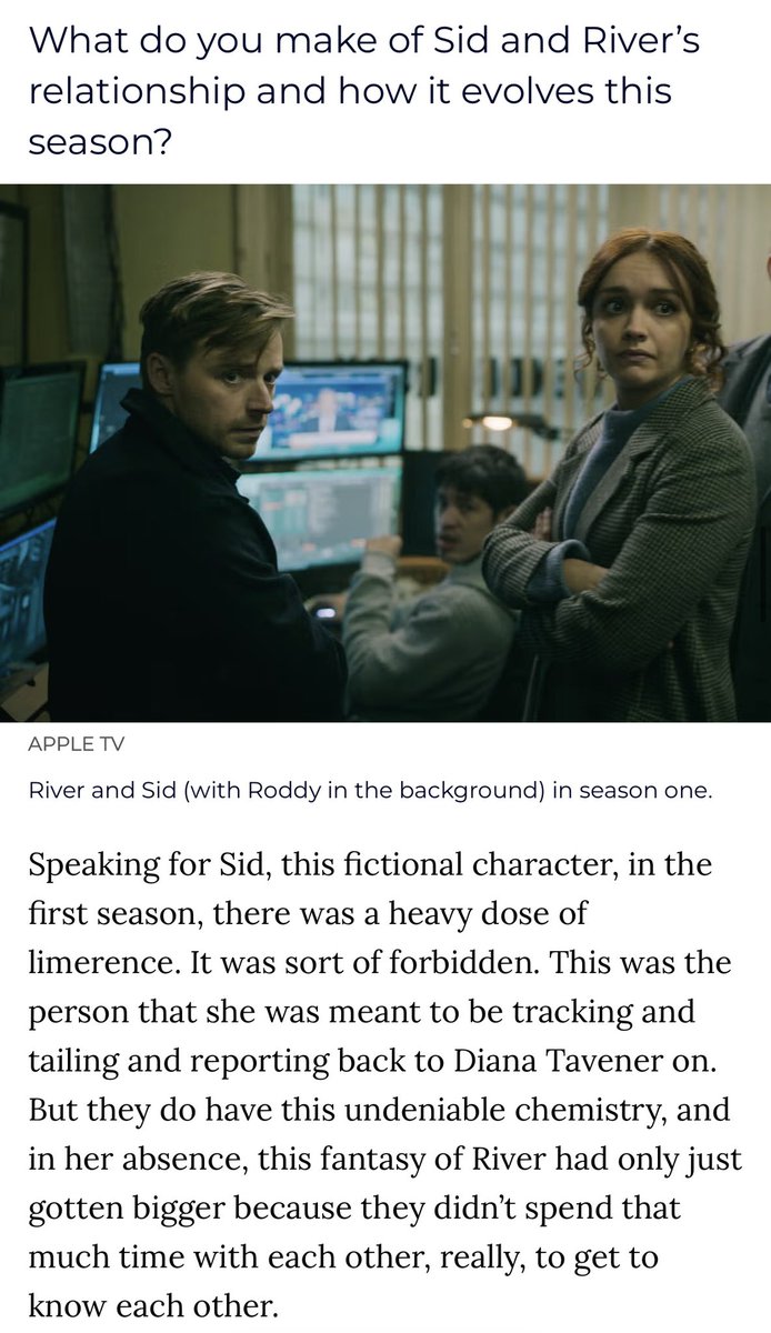 snoopycooke's tweet photo. olivia cooke talking about sidriver I used to pray for times like these https://t.co/R4E1T1yUMg