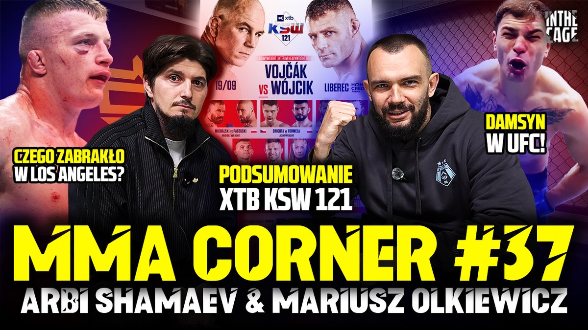 InTheCagePL's tweet photo. 🎤 MMA Corner #37 - PIWOWARCZYK w UFC! KSW 121 - czyli gdzie jest WĄTROBA? IWO po lekcji na UFC 331 [PODCAST] 🔗 https://t.co/mVauRlWD4y

@ShamaevArbi @MariuszDres #KSW121 #UFC331 #DWCS