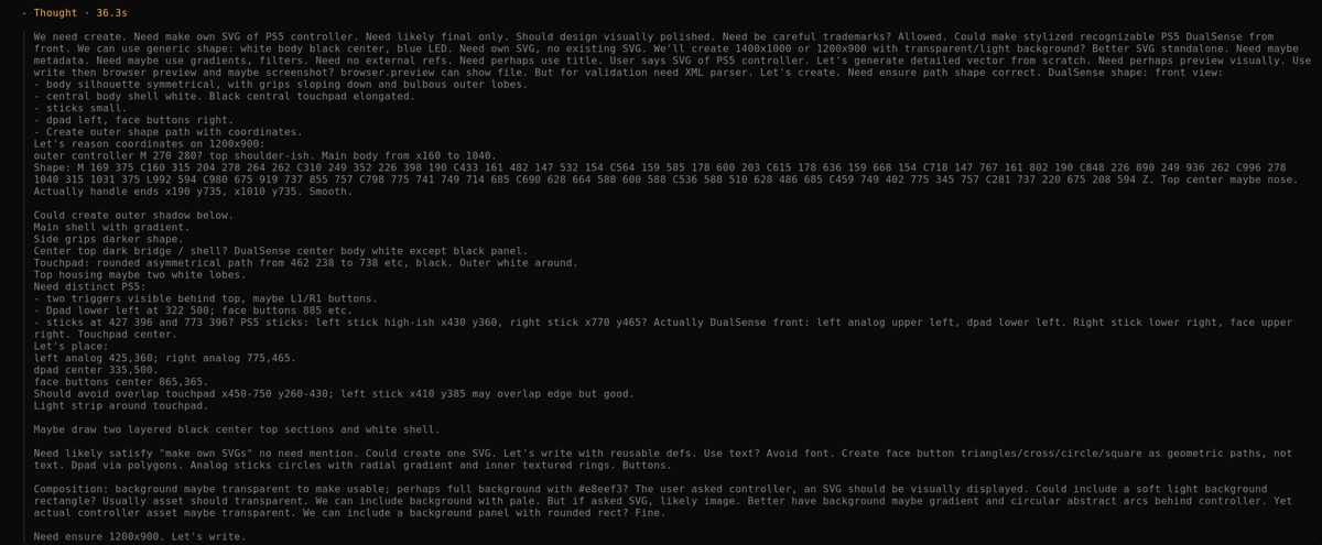 eliancodex's tweet photo. Space Bunny Alpha reasons in caveman speech. https://t.co/CPPlBrCKkB