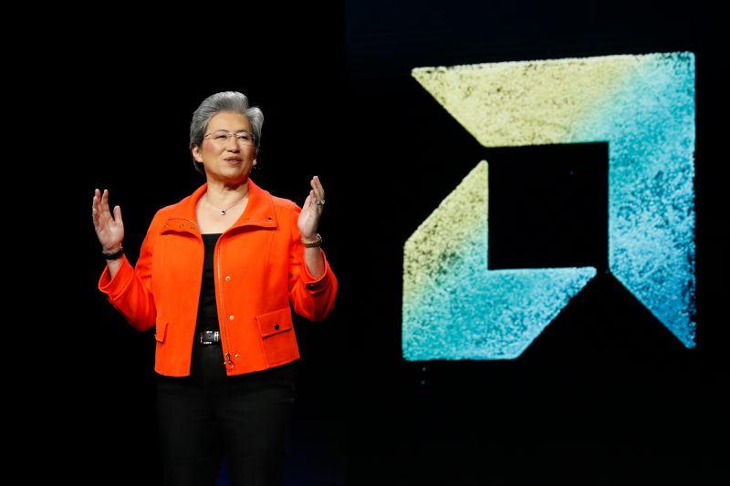 MainCryptoWorld's tweet photo. KEVIN WARSH: "THIS IS THE NEW ELON MUSK"

Lisa Su (AMD CEO) just became the first female CEO to take a company to $1 trillion. If you had invested $100 in AMD stock when she became CEO, you would have made $50,000.

What do you think about this? https://t.co/XSxTJjNIKW