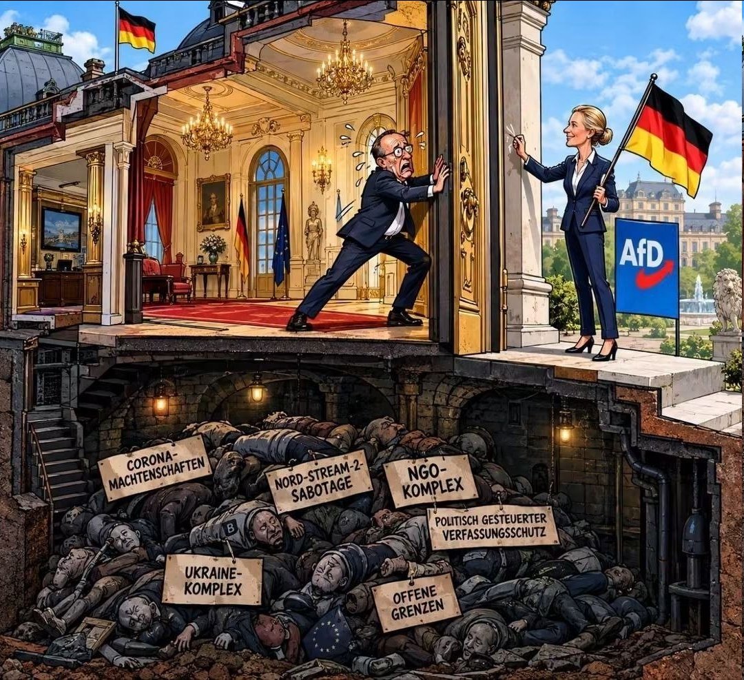 TeamSotogrande's tweet photo. Genau das ist der eigentliche Grund, warum man die AfD systematisch von der Macht fernhalten will. https://t.co/h9axJVS0yx