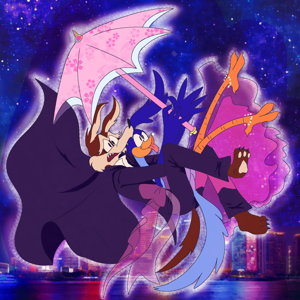 Oliver_STRANG3_'s tweet photo. 🌙🤎💙

 #CoyotevsAcme   #wileroadㅤ 
 #looneytunesㅤㅤㅤ https://t.co/A18SD3YQPm